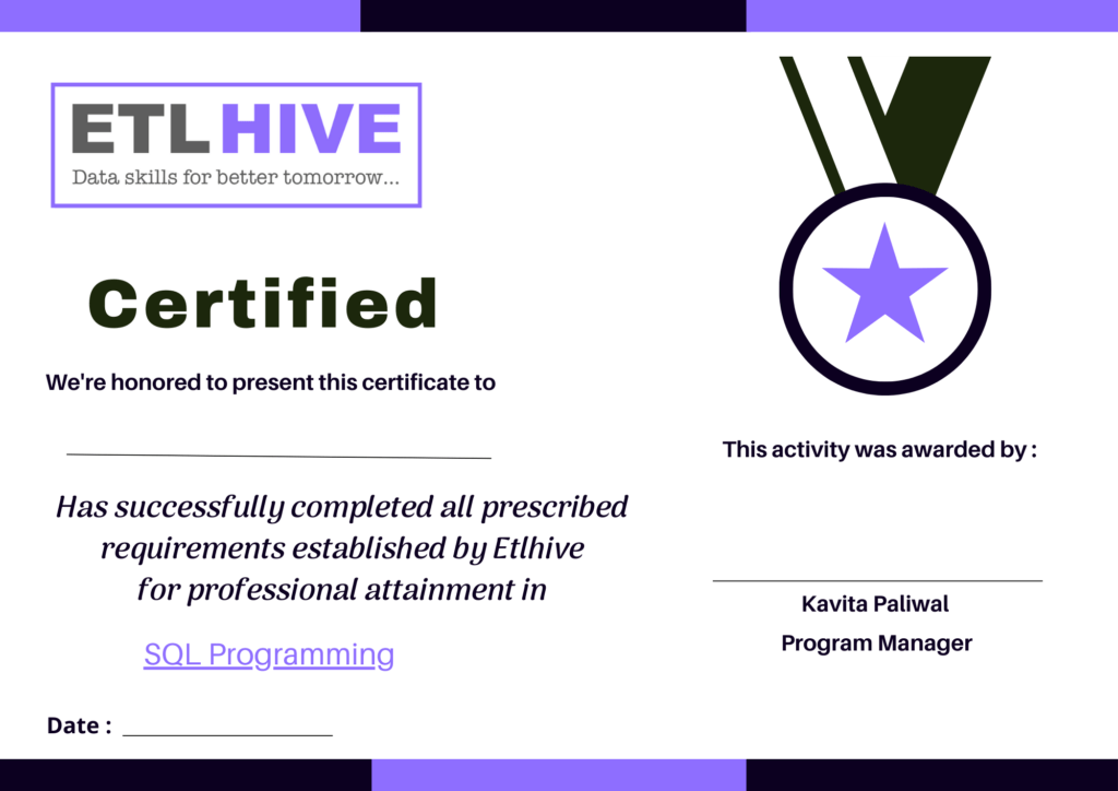 Etlhive certificate